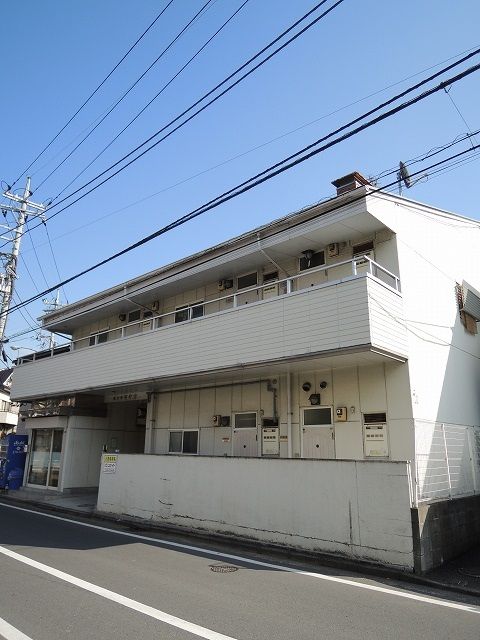 【建物外観】　「ペット可」日吉駅より徒歩６分のマンションです。