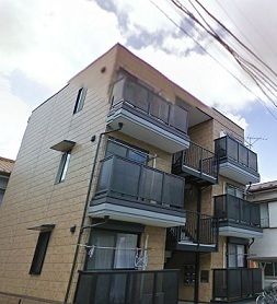 【建物外観】　「武蔵中原駅徒歩3分の駅近アパートです」
