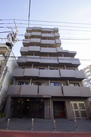 【建物外観】　JR京浜東北線「蒲田」駅より徒歩10分の分譲賃貸マンションです