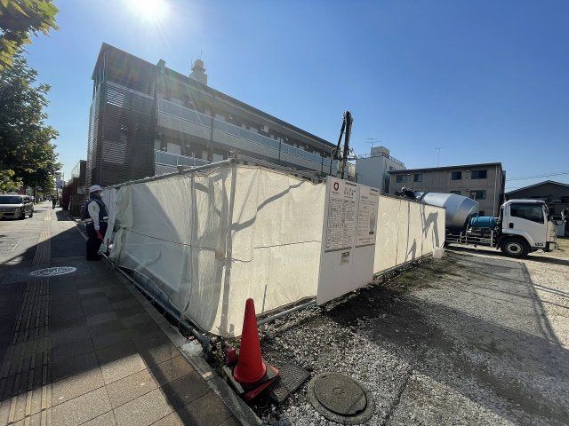 【建物外観】　京浜急行本線「花月総持寺駅」徒歩3分の新築アパートです。