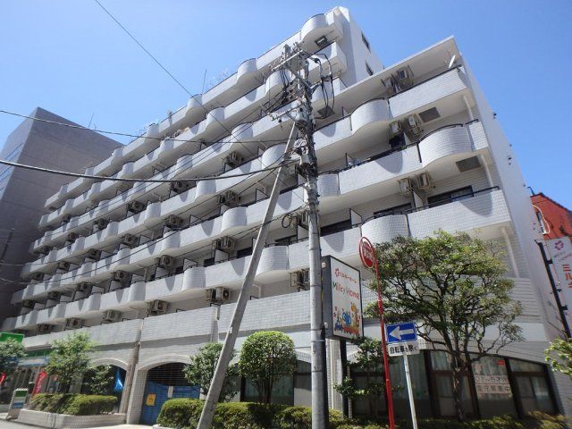 【建物外観】　JR京浜東北線「川崎駅」徒歩5分の立地です。