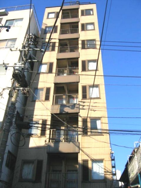 【建物外観】　京急本線「平和島」駅より徒歩5分の駅近分譲賃貸マンションです