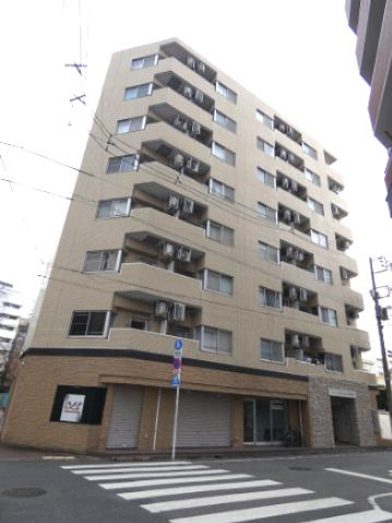 【建物外観】　JR京浜東北線「大森」駅より徒歩6分のマンションです。