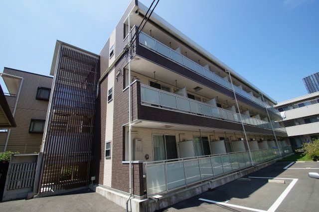 【建物外観】　武蔵小杉駅徒歩１０分のセキュリティマンション
