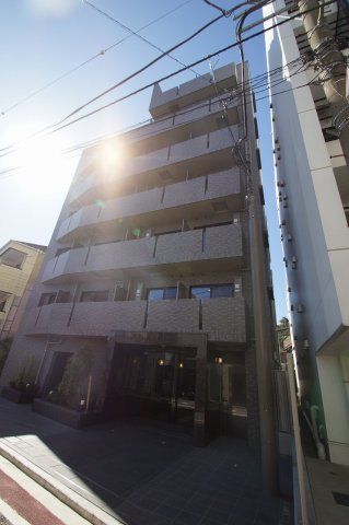 【建物外観】　南太田駅徒歩３分の駅近マンションです。