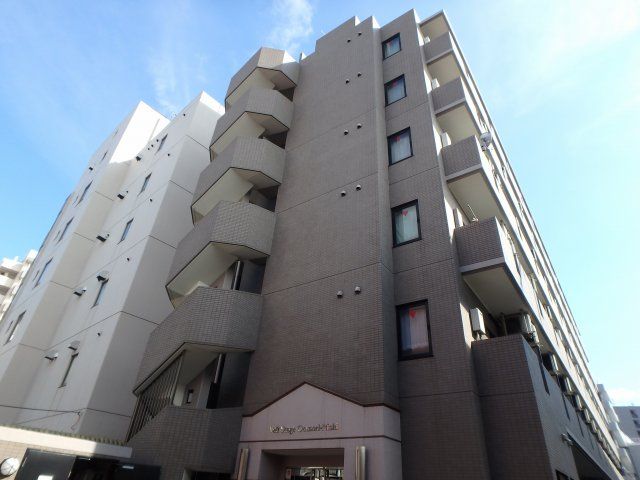【建物外観】　京急本線「大森町」駅より徒歩3分の分譲賃貸マンションです。