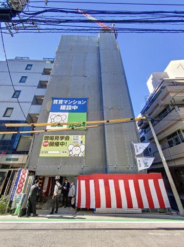 【建物外観】　鶴見駅・徒歩5分の新築デザイナーズマンションです。