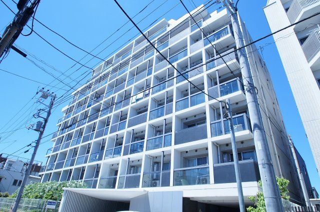 【建物外観】　JR京浜東北線「蒲田」駅より徒歩8分のマンションです