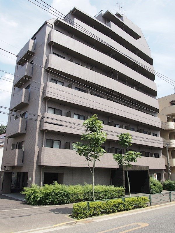 【建物外観】　JR京浜東北線「大森」駅より徒歩圏内の分譲賃貸マンションです